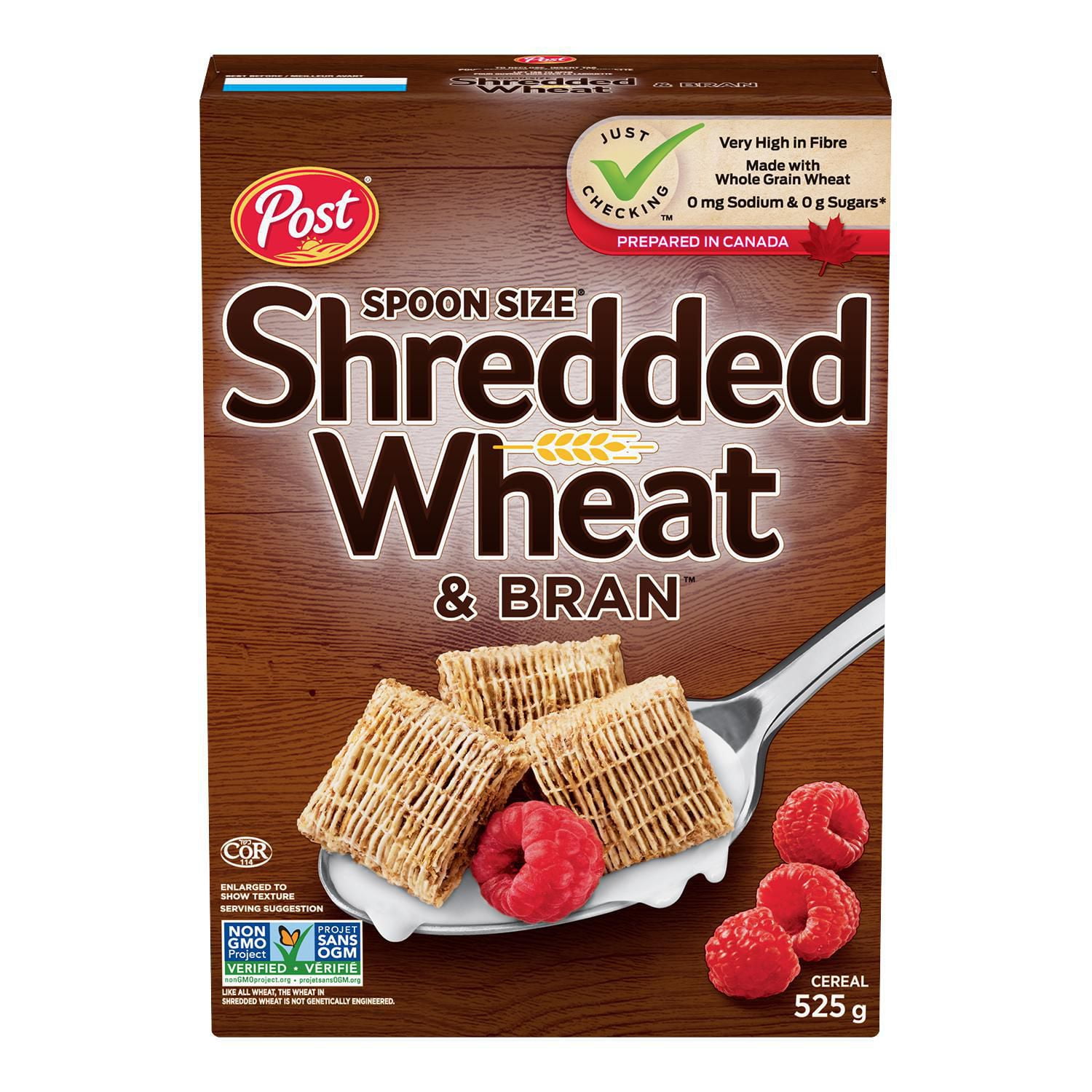 Post Spoon Size Shredded Wheat & Bran Cereal Walmart Canada