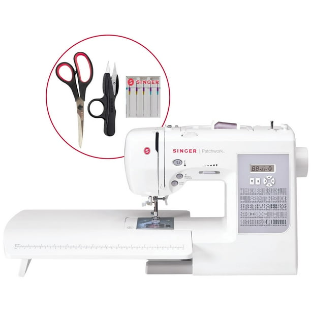SINGER® Patchwork™ 7285Q Sewing and Quilting Machine Bundle, All