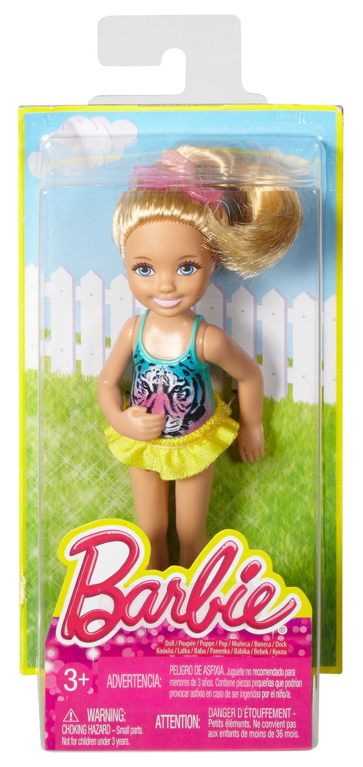 Barbie chelsea best sale swimming doll