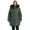 thumbnail image 1 of George Plus Women's Full-Zip Quilted Jacket, 1 of 7
