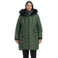 thumbnail image 1 of George Plus Women's Full-Zip Quilted Jacket, 1 of 7