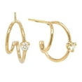 thumbnail image 1 of Luxury Designs Cerceaux  avec accent de zircone cubique, 1 of 1