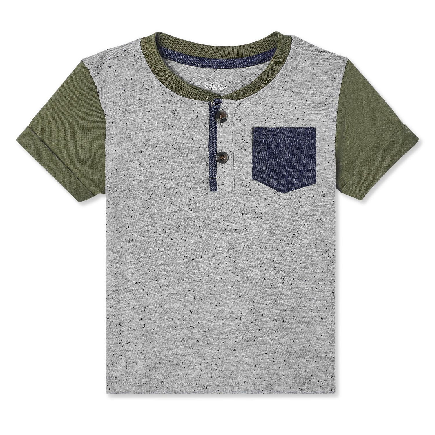 Baby Boys' Henley Pocket TShirt Walmart Canada