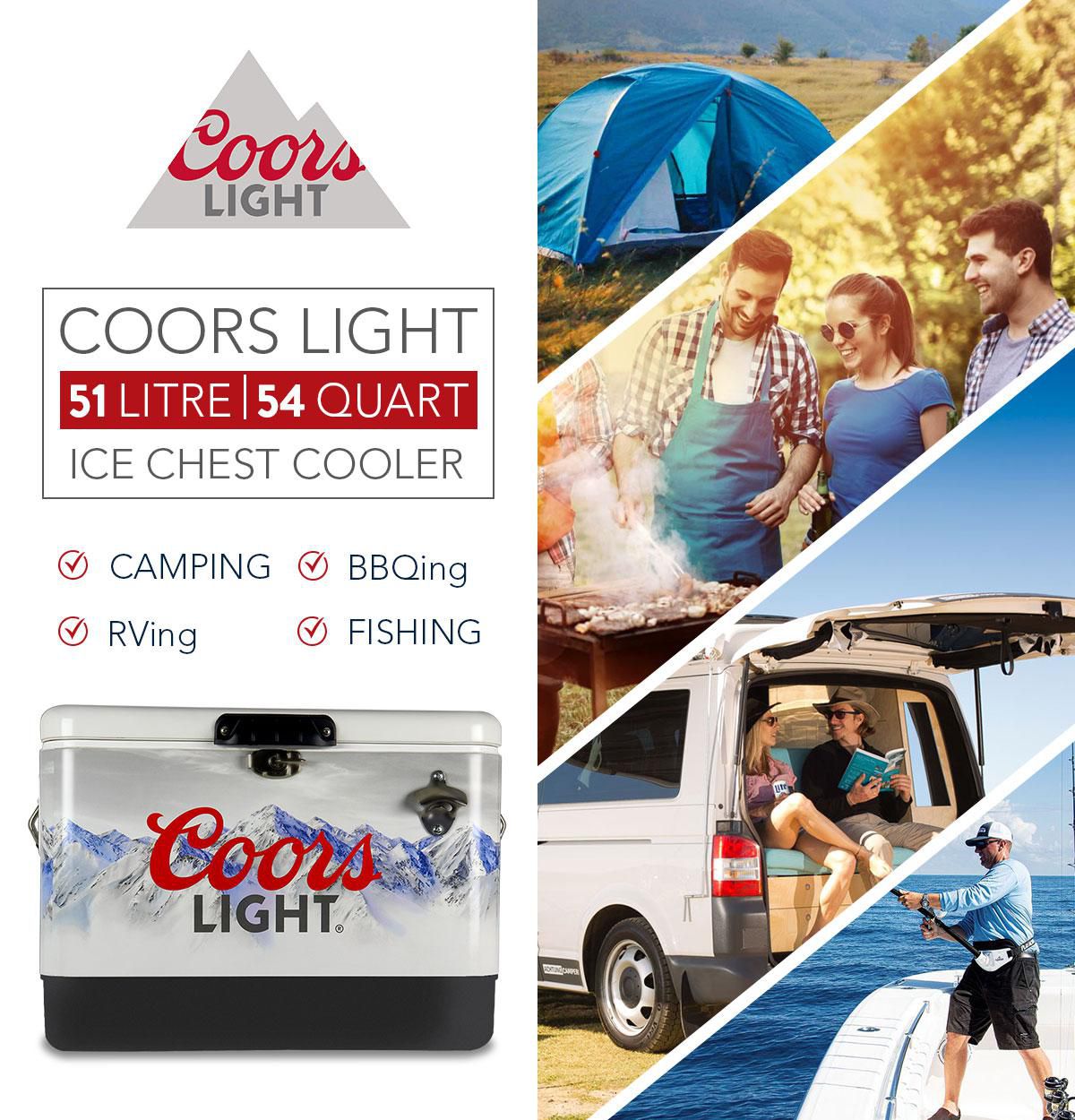 Coors light deals cooler box