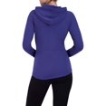 thumbnail image 3 of Reebok Women's Gravity Full Zip Performance Jacket With Pockets, 3 of 4