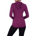 thumbnail image 4 of Reebok Women's Gravity Full Zip Performance Jacket With Pockets, 4 of 4