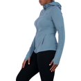 thumbnail image 3 of Reebok Women's Gravity Full Zip Performance Jacket With Pockets, 3 of 4
