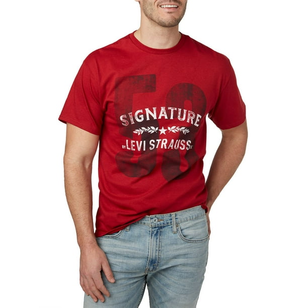 Signature by Levi Strauss & Co.MC T-shirt pour homme (EComm)