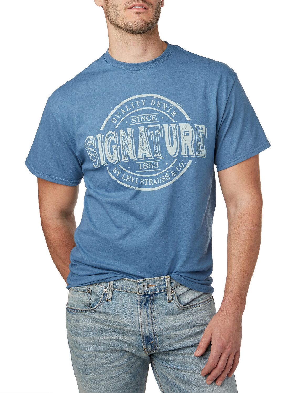 Signature by Levi Strauss & Co.™ Men's T-Shirt ( Only) | Walmart  Canada
