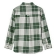 thumbnail image 2 of George Boys' Plaid Flannel Shirt, 2 of 2