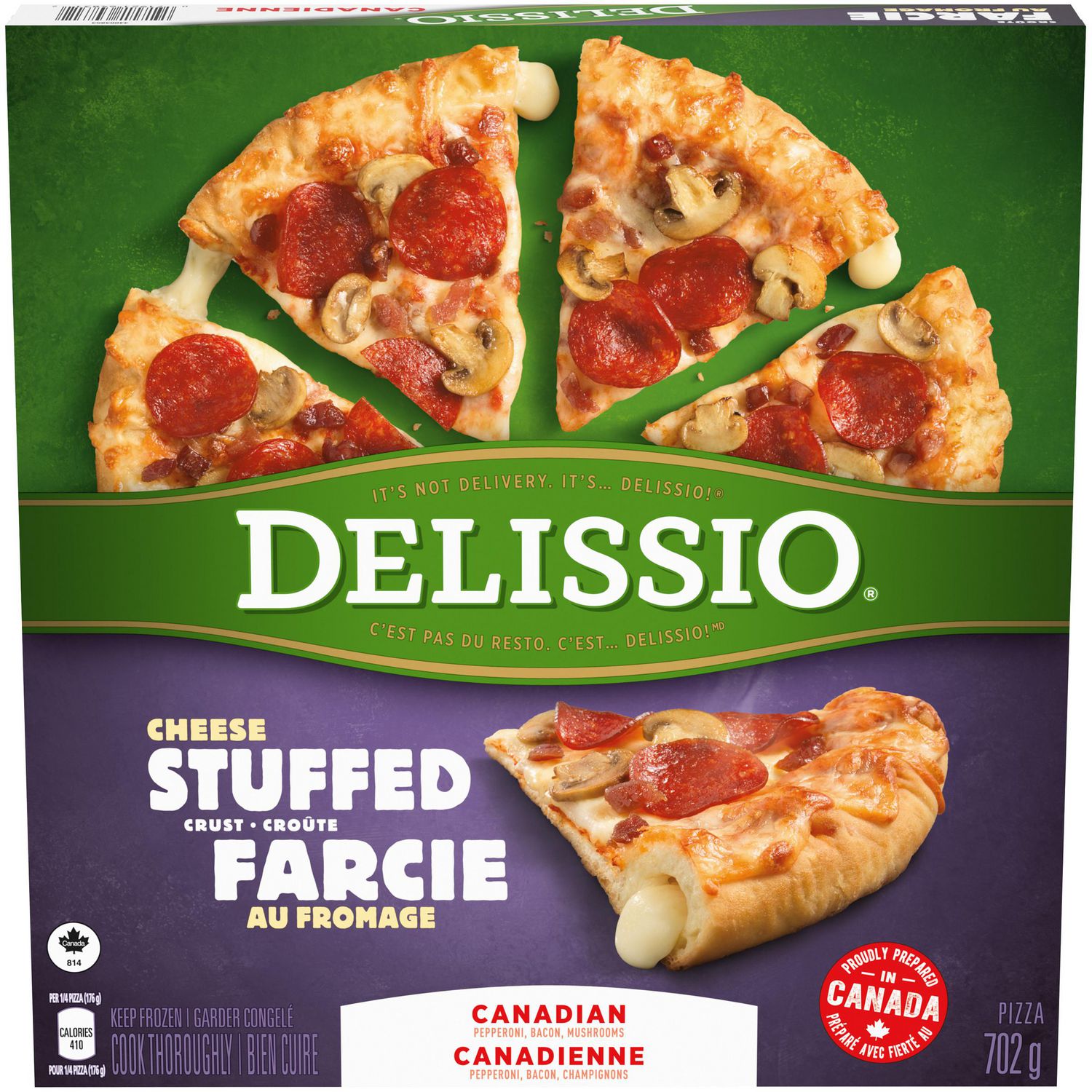 DELISSIO Stuffed Crust Pizza Canadian Walmart Canada