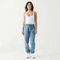 thumbnail image 2 of DV Sleeveless, sweetheart neckline fitted bodysuit, 2 of 4