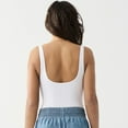 thumbnail image 4 of DV Sleeveless, sweetheart neckline fitted bodysuit, 4 of 4