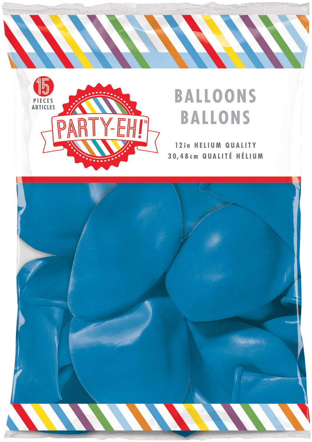 PARTYEH! 12" Helium Quality Latex Balloons Walmart Canada