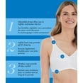 thumbnail image 4 of Bestform 9706233 Floral Trim Wireless Cotton Bra with Lightly-Lined Cups, 4 of 7