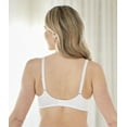 thumbnail image 3 of Bestform 9706715 Satin Trim Wireless Cotton Bra with Unlined Cups, 3 of 7