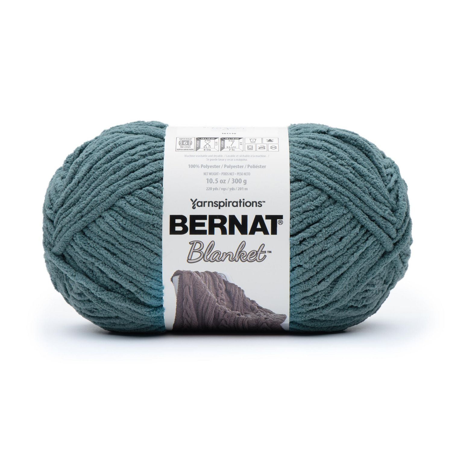 Bernat Blanket Yarn (300 g/10.5 oz), Lagoon Walmart Canada