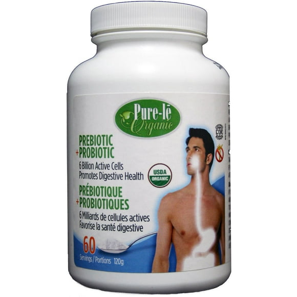 Poudre prébiotique et probiotique Organic de Pure-lē