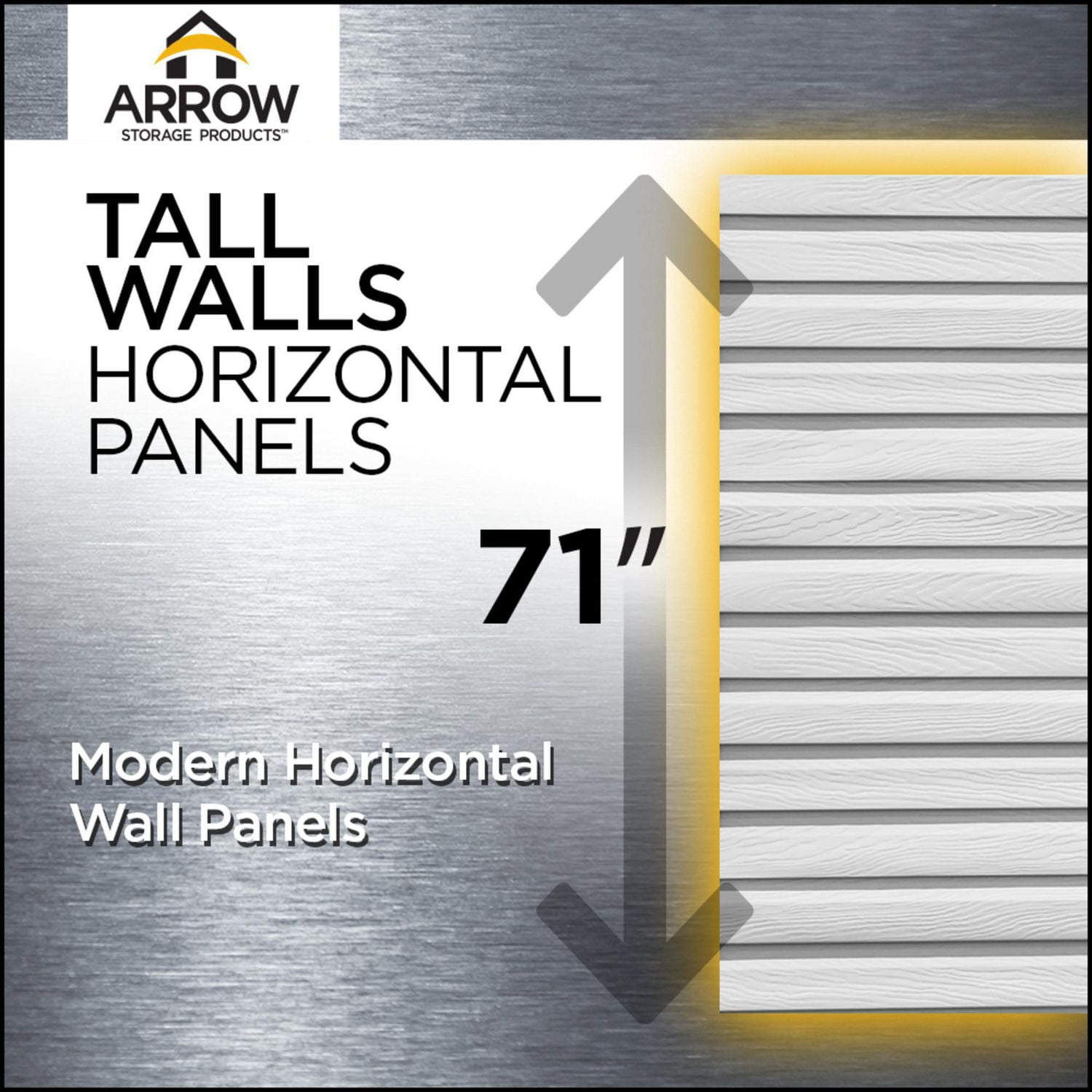 Arrow Select Steel Storage Shed, 6x4, Vert sauge