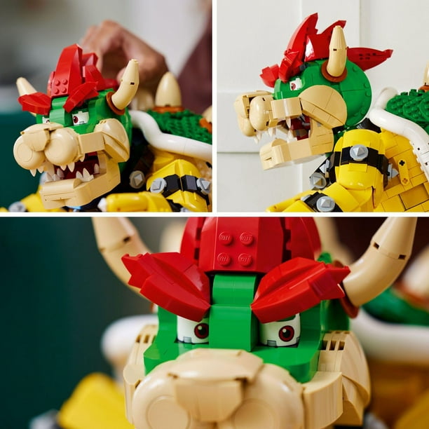 Instructions/Parts List for Custom LEGO Nintendo Bowser Figure