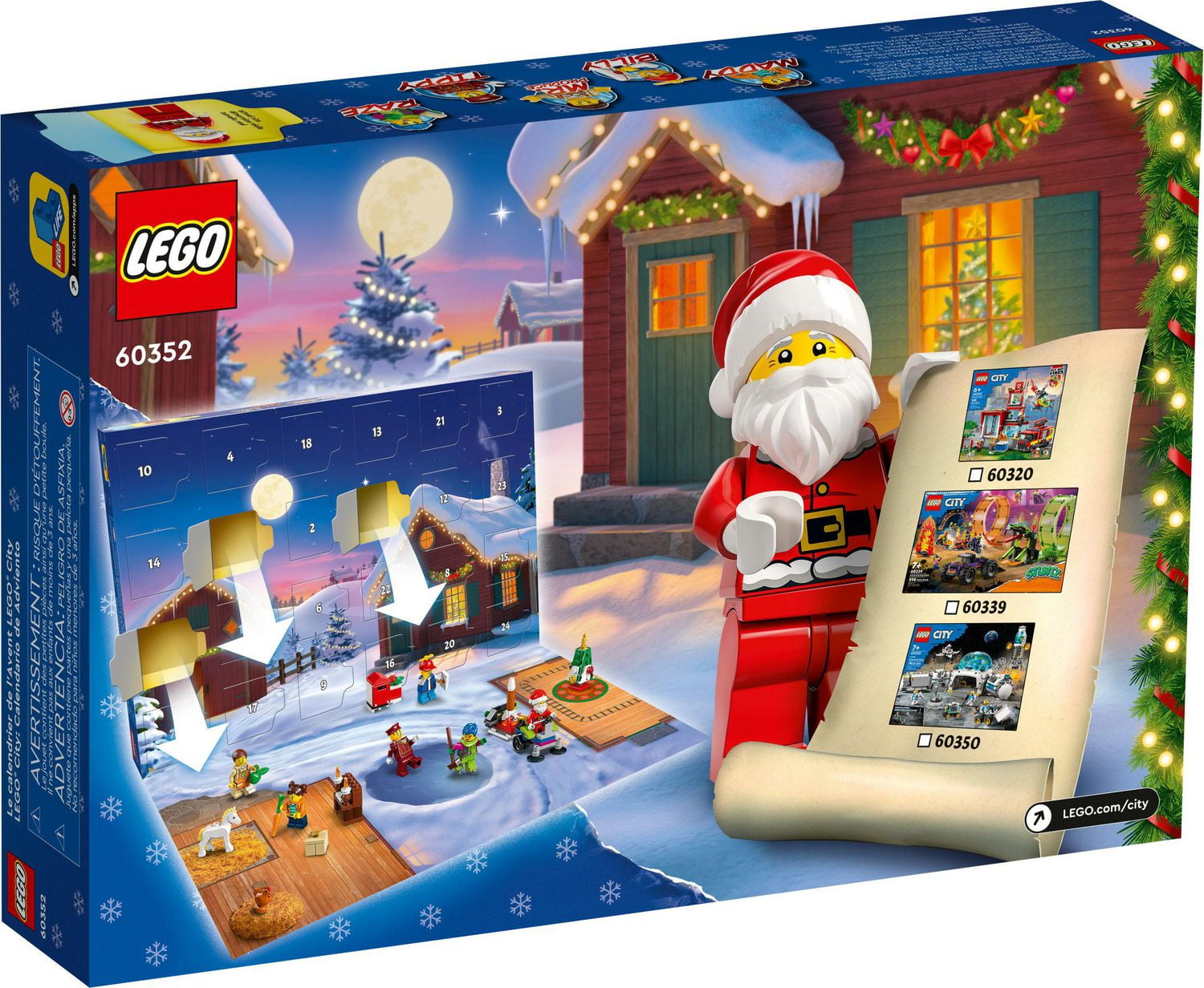 LEGO City Occasions LEGO® City Advent Calendar 60352 Toy Building