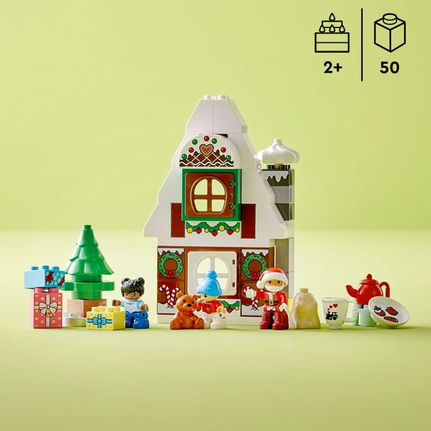 LEGO DUPLO Town La maison en pain d'épices du père Noël 10976