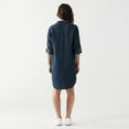 thumbnail image 4 of DV Mini button down denim shirt dress with L/S, 4 of 4