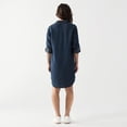 thumbnail image 4 of DV Mini button down denim shirt dress with L/S, 4 of 4