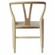Chaise Wishbone de salle à manger Nicer Furniture en style Wegner – image 2 sur 5