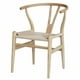 Chaise Wishbone de salle à manger Nicer Furniture en style Wegner – image 4 sur 5