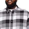 thumbnail image 4 of George Big Men's Flannel Shirt, 4 of 6