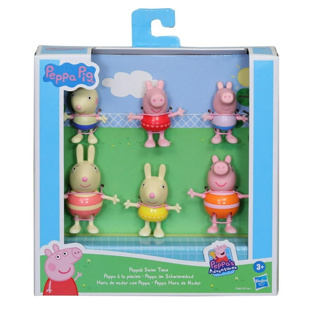 Coffret peluches famille Peppa Pig pas cher 