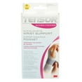 thumbnail image 1 of Tensor™ Women Slim Silhouette Wrist Support, left wrist, light blue, one size, 1 of 6