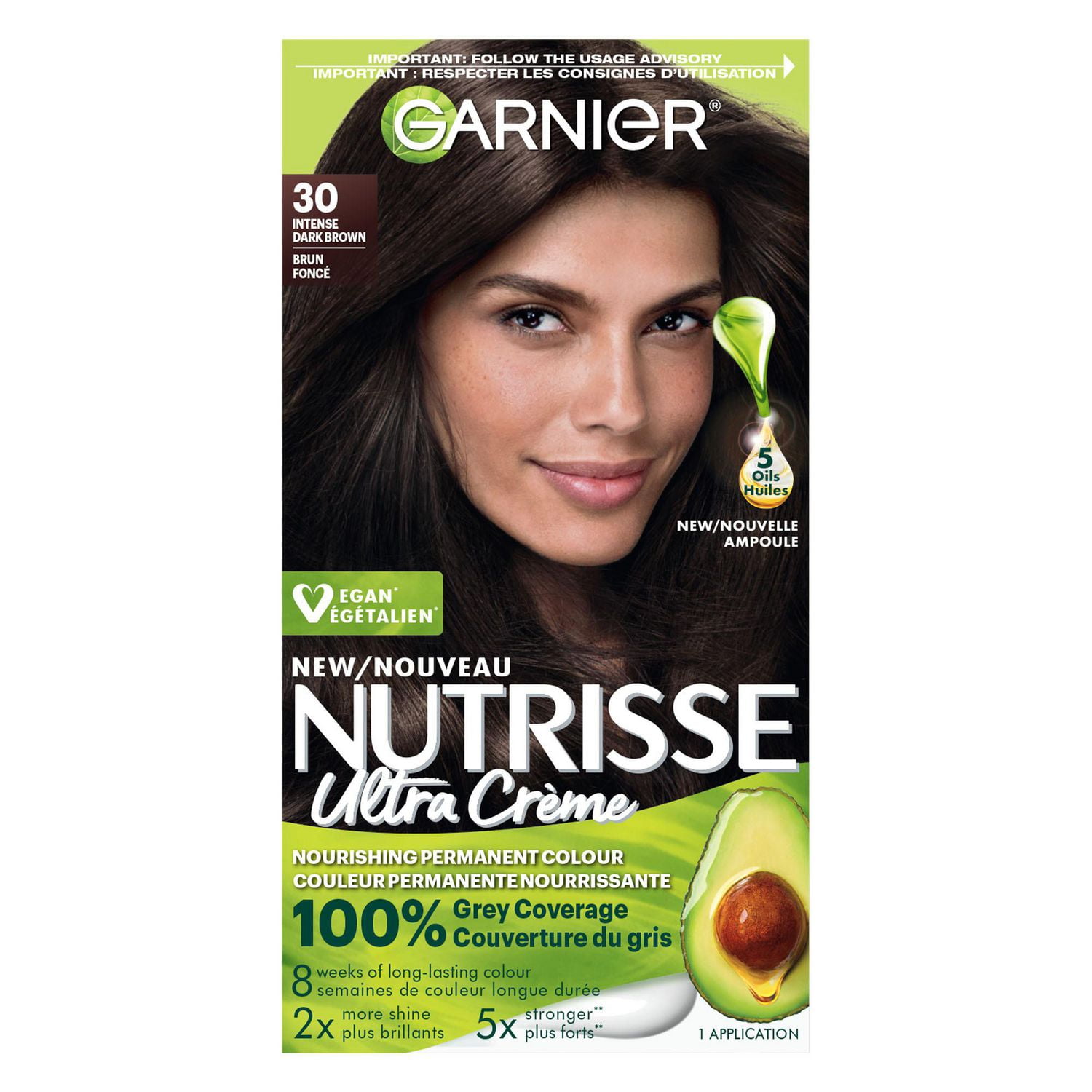 Garnier Nutrisse Cream Nourishing Permanent Haircolour Cream 1 Pack   999999 770103447032 