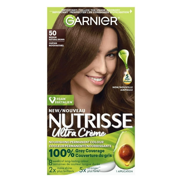 Garnier Nutrisse Cream, Nourishing Permanent Haircolour Cream, 1 pack ...