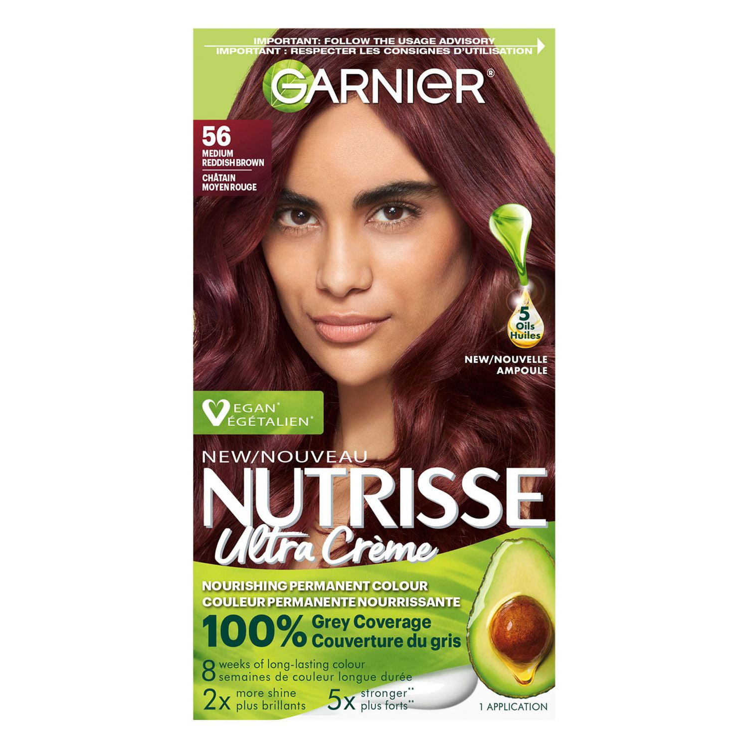 Garnier Nutrisse Cream Nourishing Permanent Haircolour Cream 1 Pack   999999 770103447131 