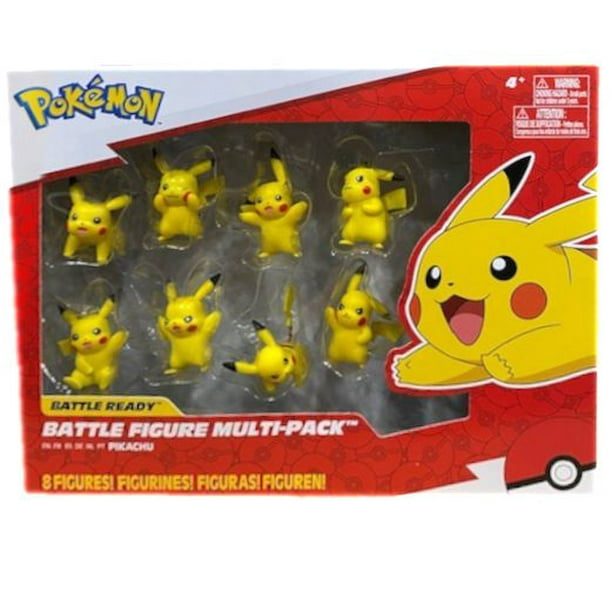 Jazwares Pokemon 2-in Battle Figure Multipack Set 8-Pack