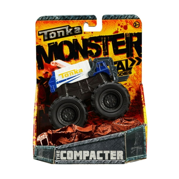 Tonka Jouets Camions Monster coulés sous pression - Le Compacteur