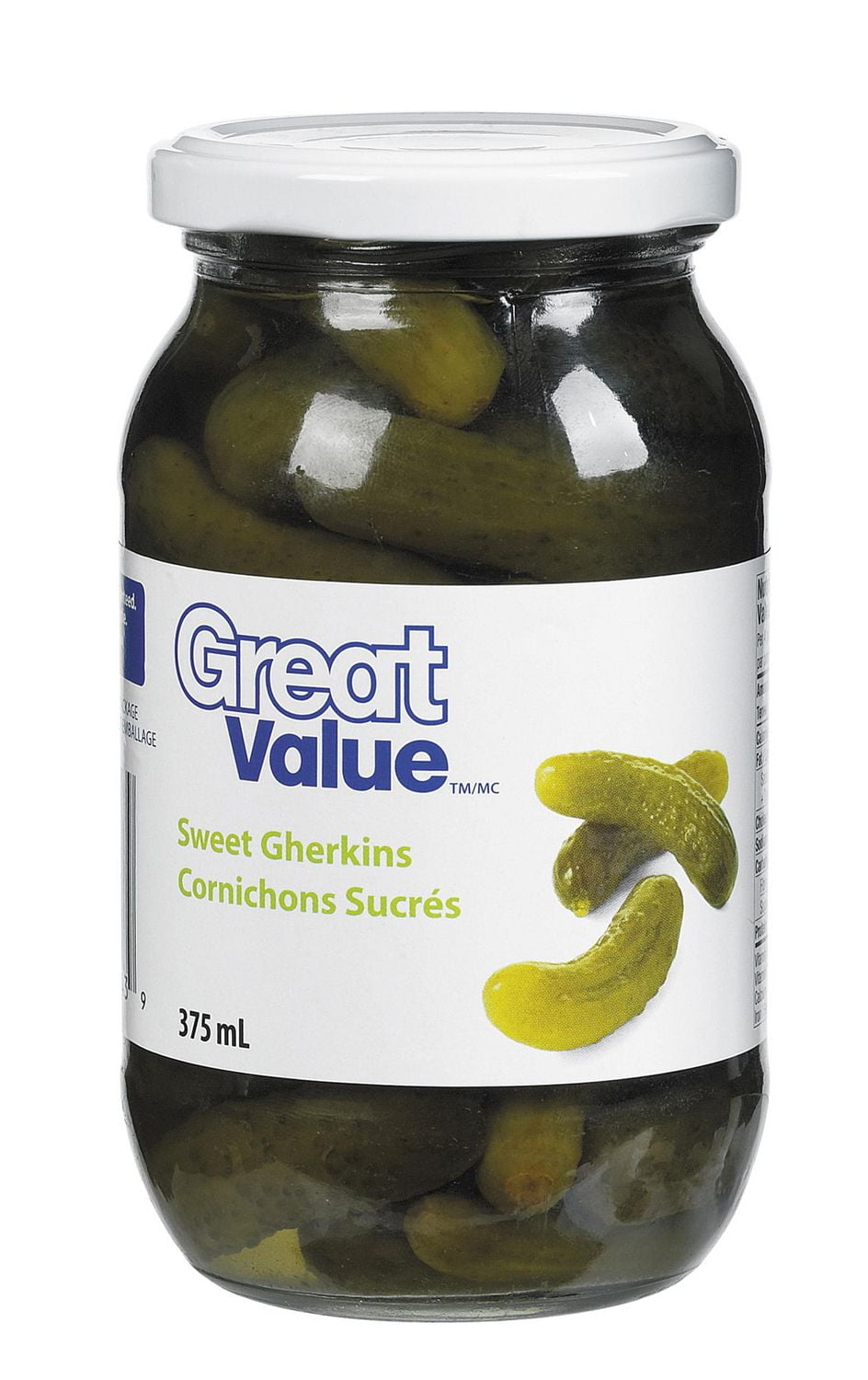 Great Value Sweet Gherkins Pickles Walmart Canada