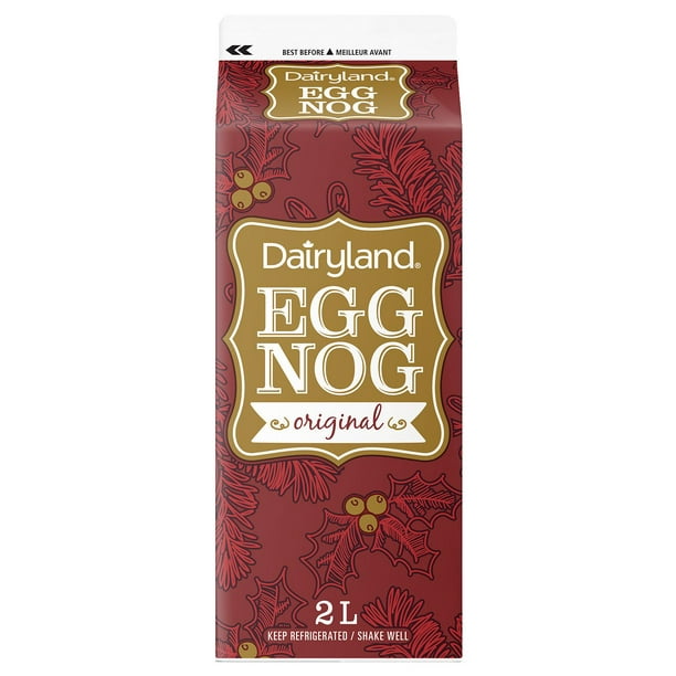 DAIRYLAND 2L REGULAR EGG NOG, DLD 2L REGULAR EGG NOG CTN *9 Walmart.ca