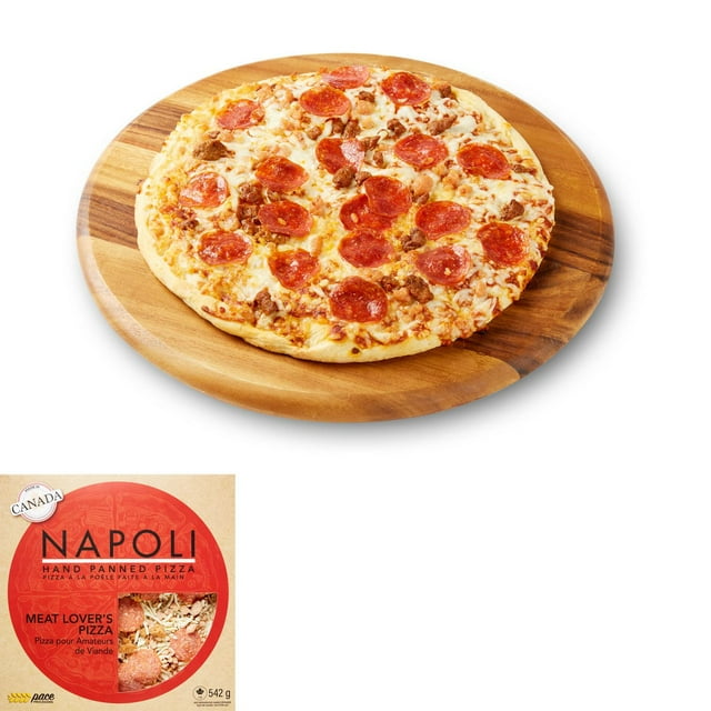 Napoli Hand Stretched 12” Meat Lover’s Pizza