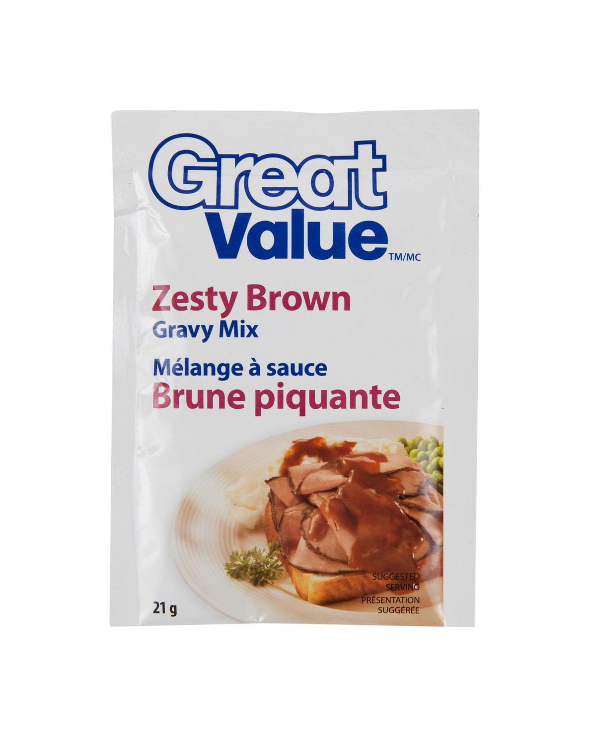 Great Value Zesty Brown Gravy Mix Walmart Canada