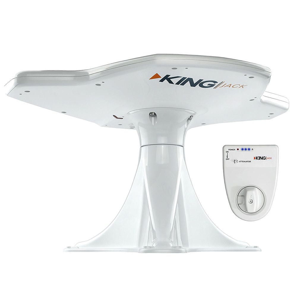 KING CONNECT Jack Directional OTA HDTV Antenna with Mount & Built-in ...