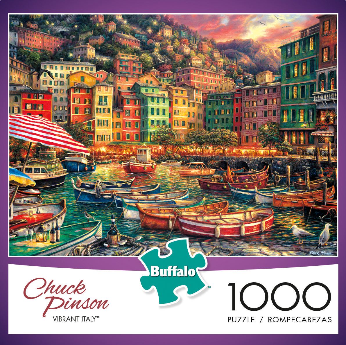 Buffalo Games Escapes Vibrant Italy 1000 Piece Jigsaw ...