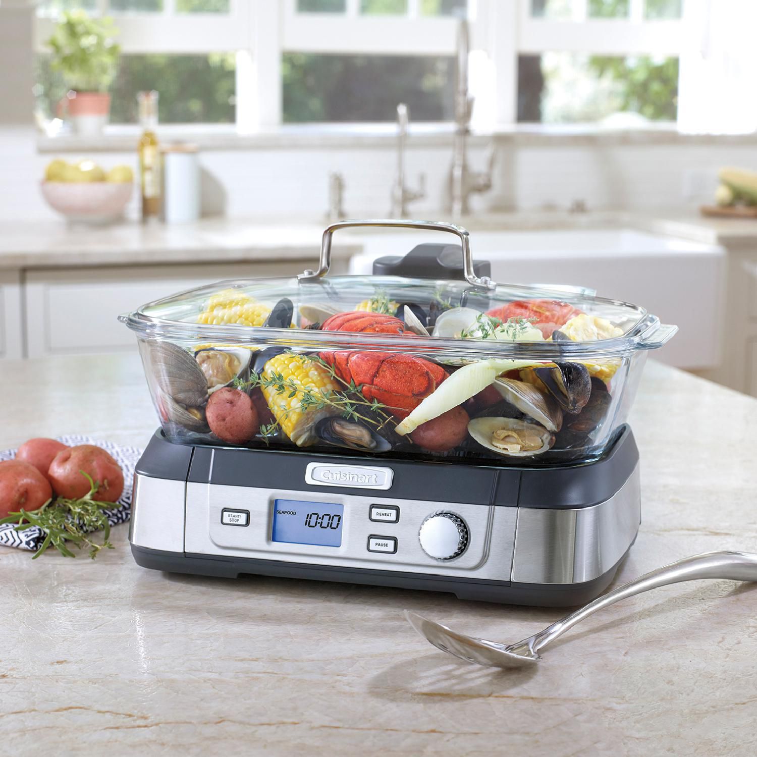 Cuisinart CookFresh Digital Glass Steamer - STM-1000C