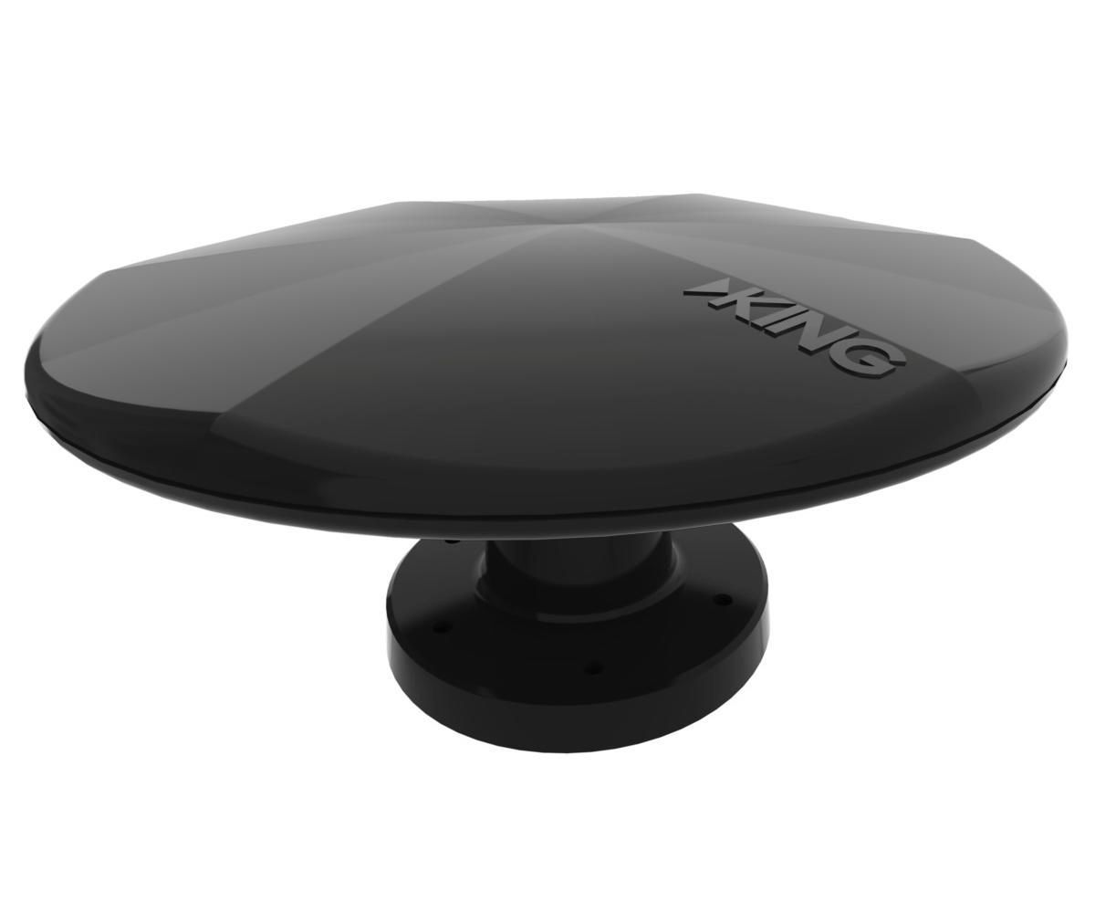 KING CONNECT Omni Go Portable Omnidirectional Ota HDTV Antenna (black