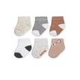 thumbnail image 1 of Carter's Child of Mine Garçons 6pk Chaussettes Ours, 1 of 1