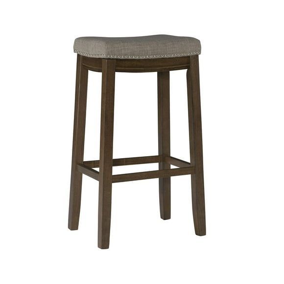 Warren Rustic Backless Barstool