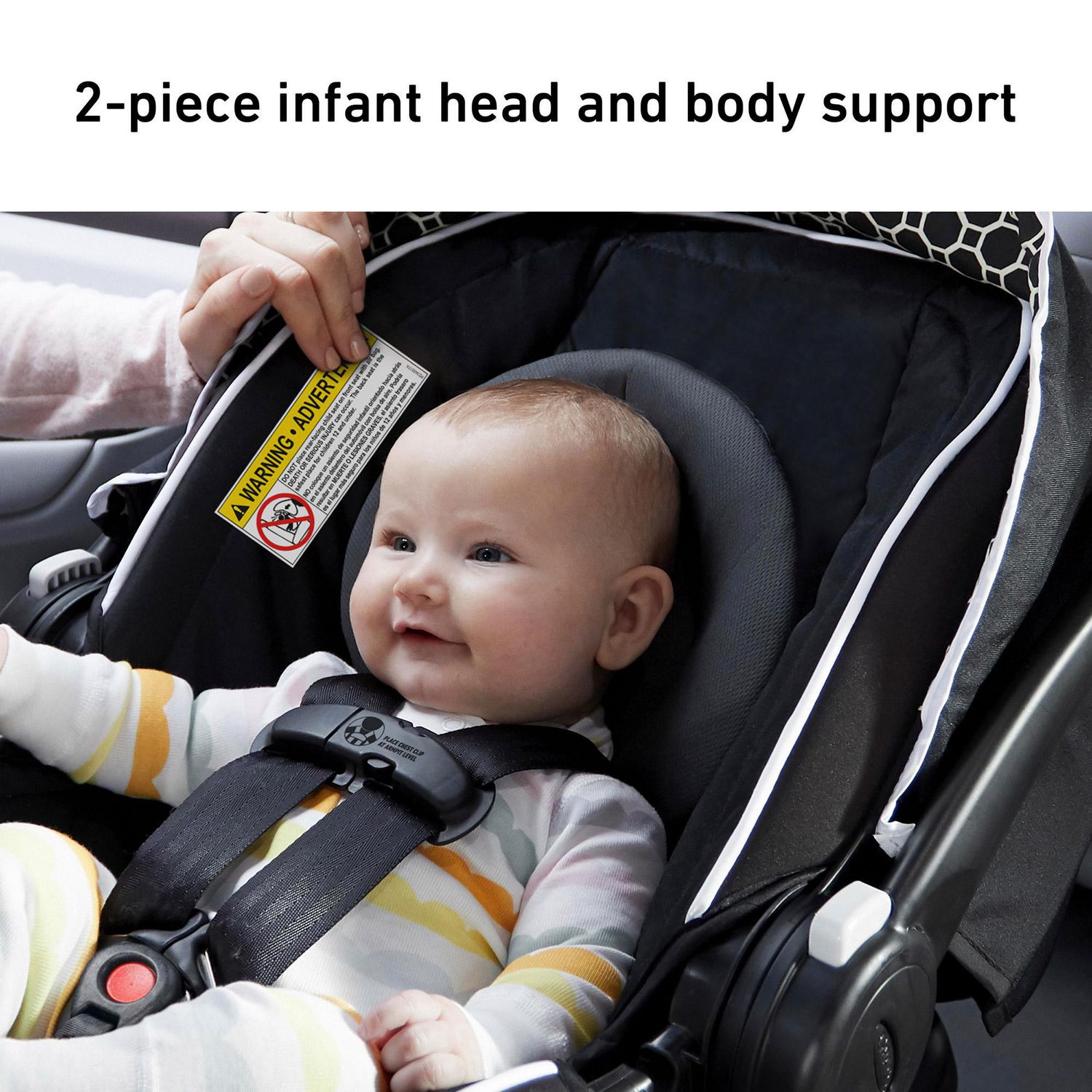 Car seat clearance for 39 lbs