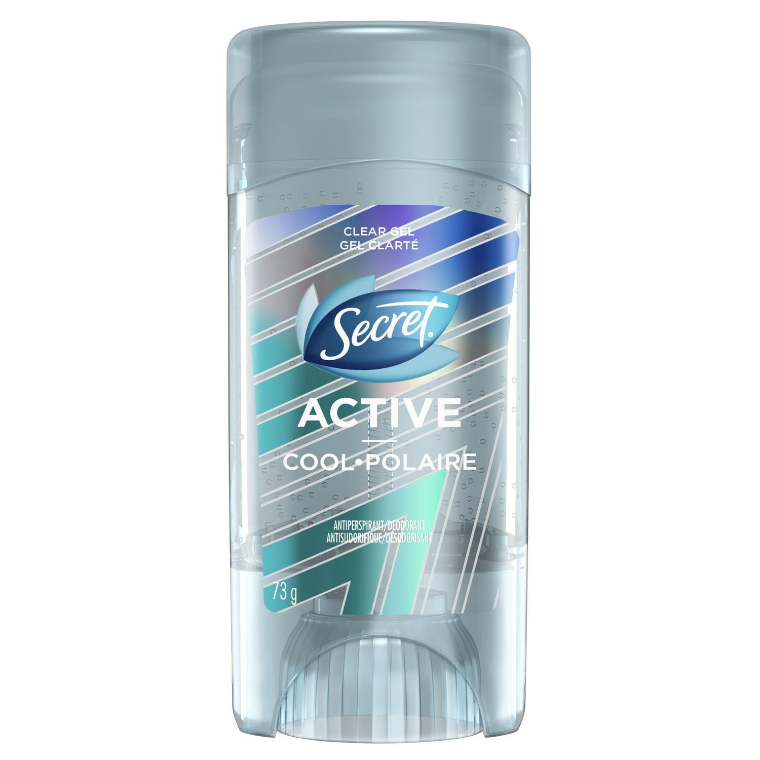 Secret Active Clear Gel Antiperspirant Deodorant Cool Scent Walmart